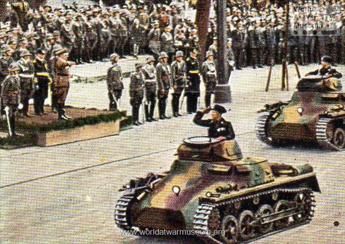 Die deutsche Wehrmacht 10 Parade der Panzertruppen